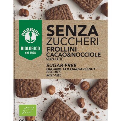 FROLLINI CACAO E NOCCIOLE senza zuccheri