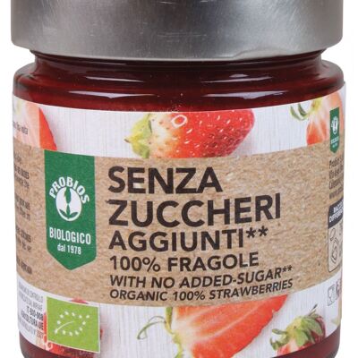 COMPOSTA 100% FRAGOLE senza zuccheri aggiunti