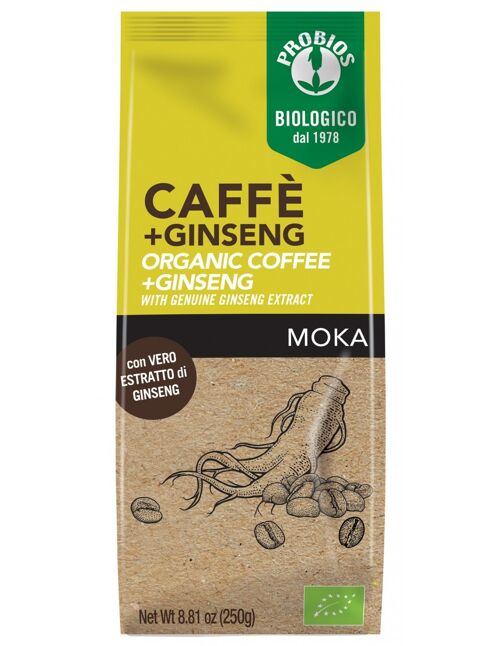 CAFFE' + GINSENG - per moka