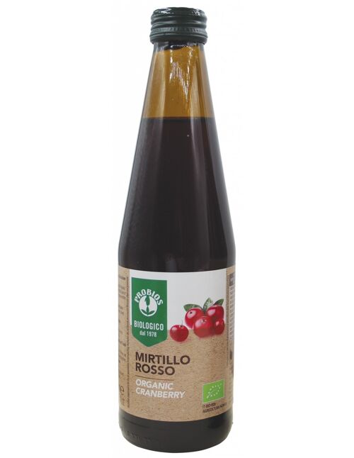 SUCCO DI SOLO CRANBERRY - MIRTILLO ROSSO