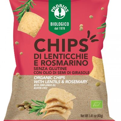 CHIPS DI LENTICCHIE E ROSMARINO