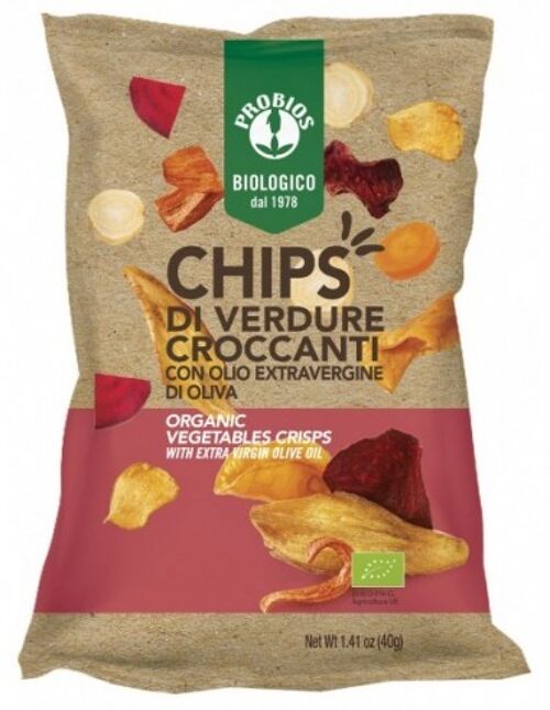 CHIPS DI VERDURE CROCCANTI