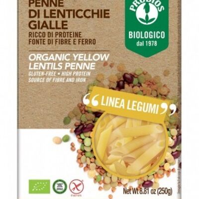 PENNE 100% LENTICCHIE GIALLE