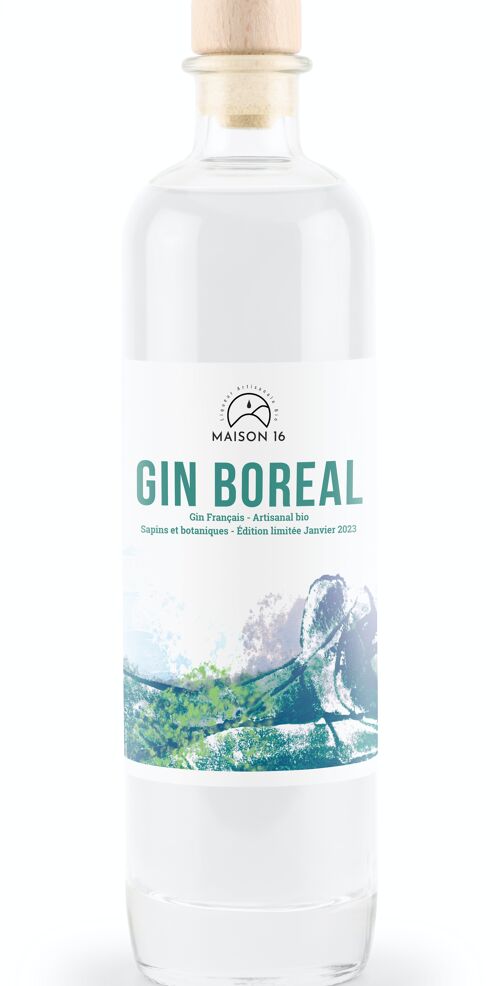 GIN BOREAL bio - Gin aux sapins - 50 cl