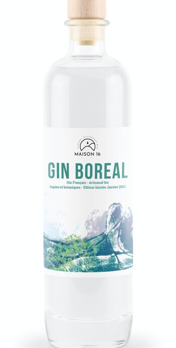 GIN BOREAL bio - Gin aux sapins - 50 cl 1