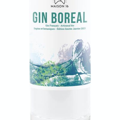 GIN BOREAL bio - Gin mit Tannenbäumen - 50 cl