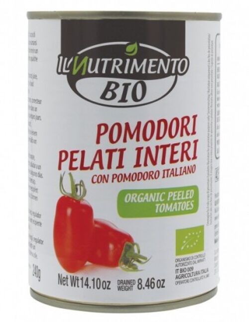 POMODORI PELATI INTERI  -  in lattina