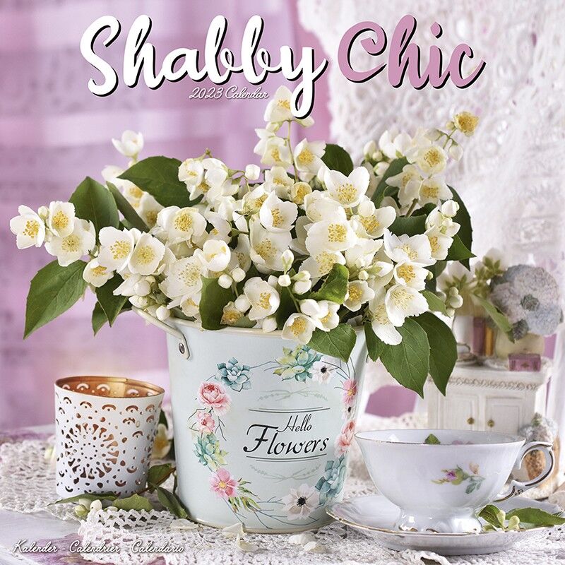 Calendario 2023 Shabby chic