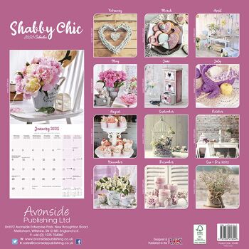 Calendrier 2023 Shabby chic 2