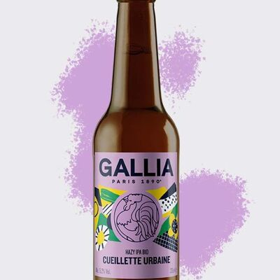 Bière Gallia 🍃 Cueillette Urbaine - Hazy IPA
