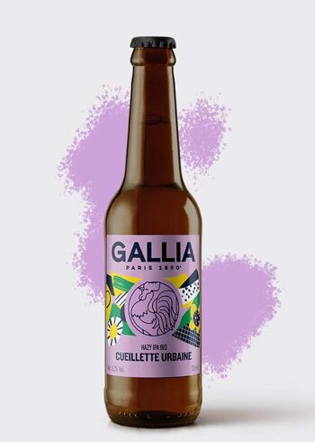Bière Gallia 🍃 Cueillette Urbaine - Hazy IPA