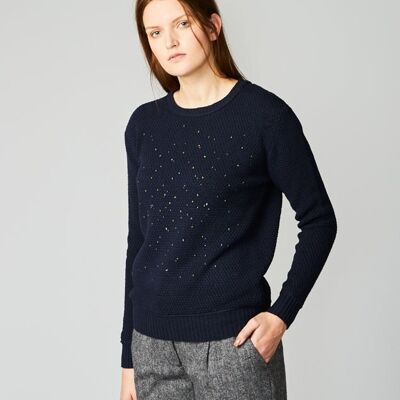 Speckles Navy