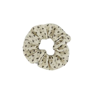 Clea Leaves scrunchie exclusive pattern