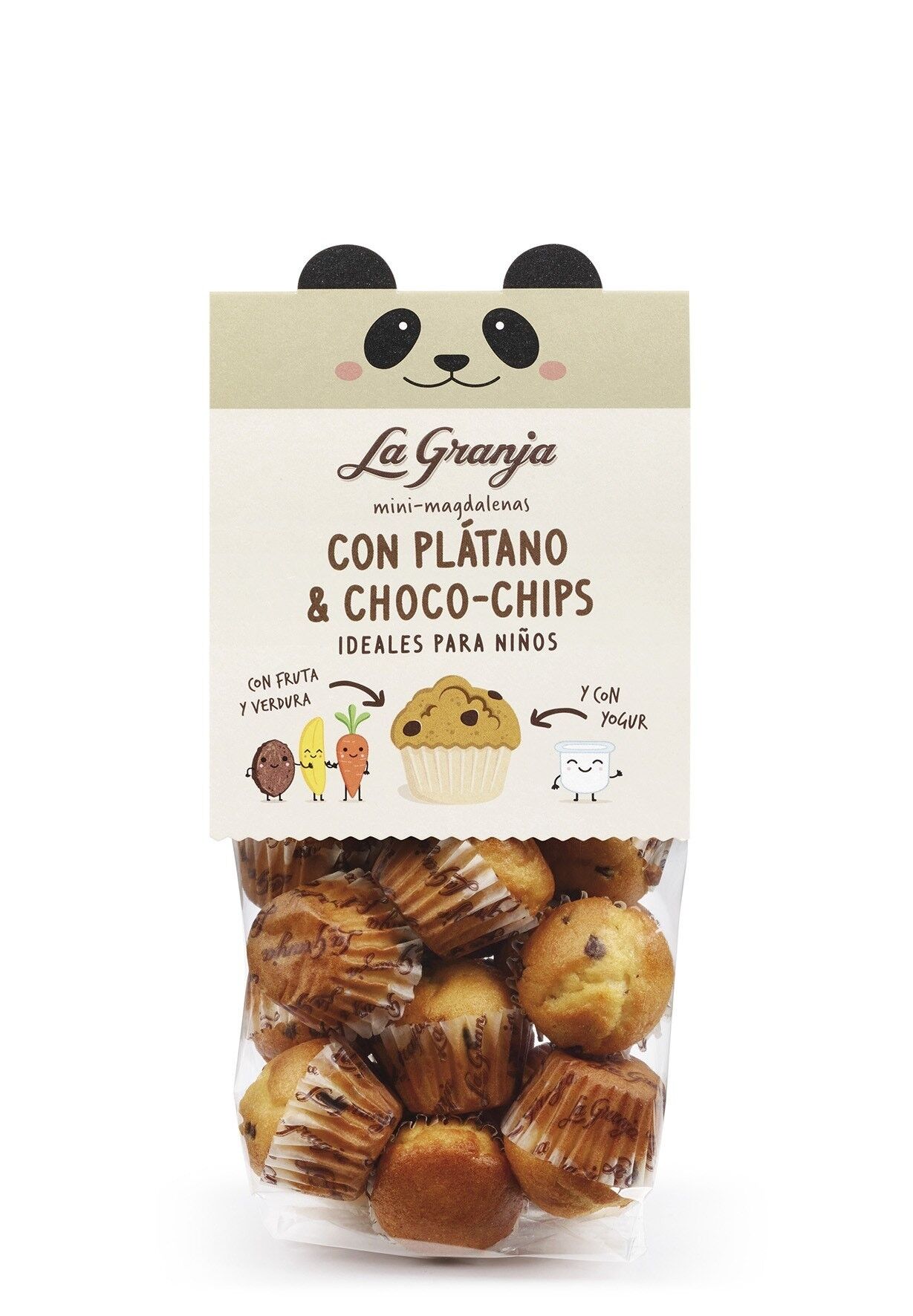 (PTE) MINI-CUPCAKE BANANE & SCHOKOLADEN-CHIPS 200G