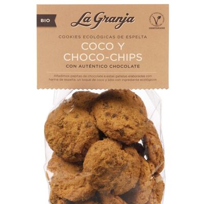 (BIO) SPELLED COCO-CHIPS BISCUITS 200G