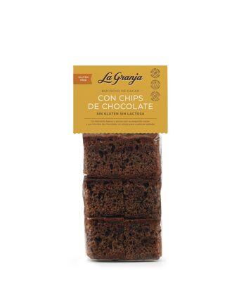 (SANS GLUTEN) BIZC. AU CACAO ET PEPITES DE CHOCOLAT 350G 2