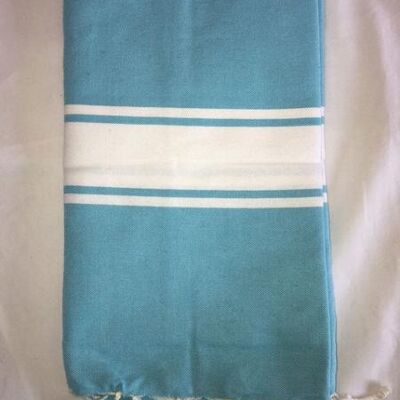 Fouta tradi 2x1m 100% recycled cotton - Beach towel