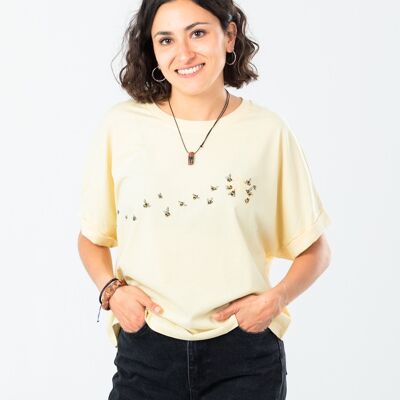 Bienen Übergrößen-T-Shirt für Frauen