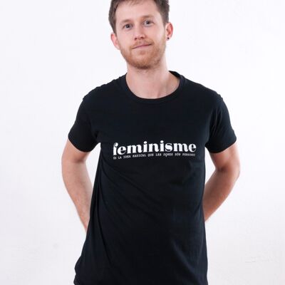 Maglietta femminismo unisex essenziale