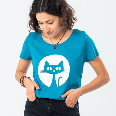 Essential T-Shirt für Frauen Kätzchen