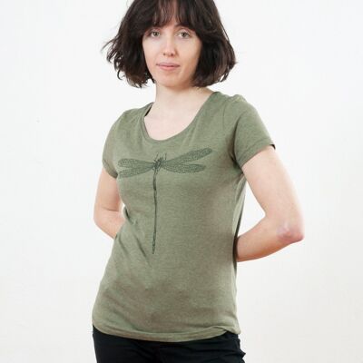 Unverzichtbares Libellen-T-Shirt für Frauen