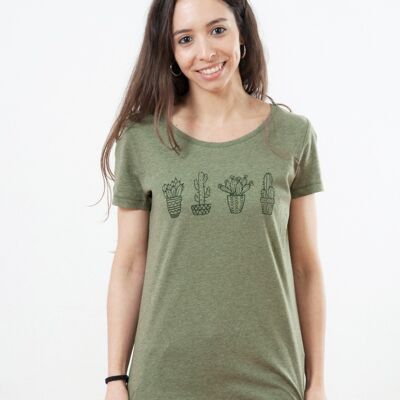 Kaktus Essential T-Shirt für Damen