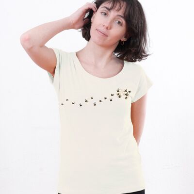 Ikonisches Frauen-Blumen-T-Shirt