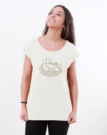 T-shirt Greyhound Femme Iconique