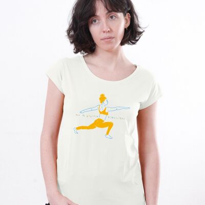Ikonisches Frauen-Yoga-T-Shirt