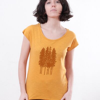 Kultiges Frauen-Wald-T-Shirt