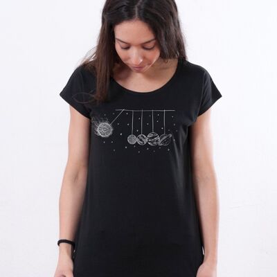 Ikonisches Frauen-Planeten-T-Shirt