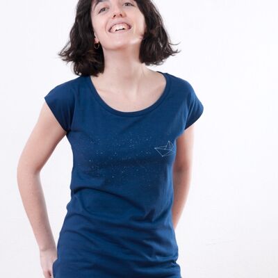 Iconic Woman Boat T-shirt