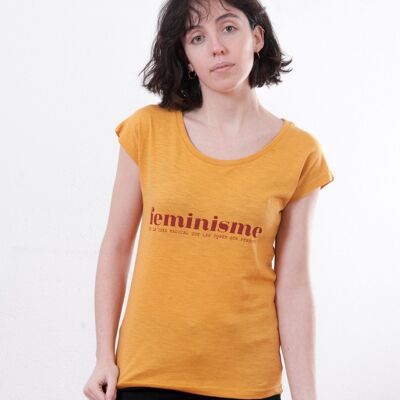 T-shirt femme iconique carte du monde