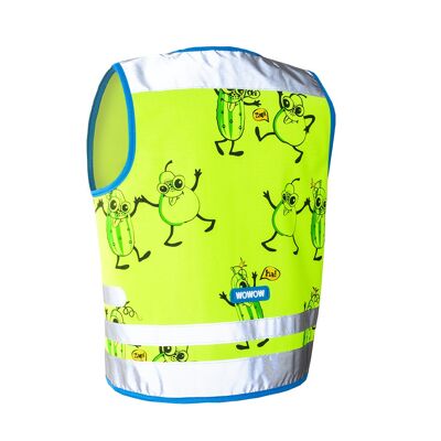 Comic Veggie - design Fluo vest kids