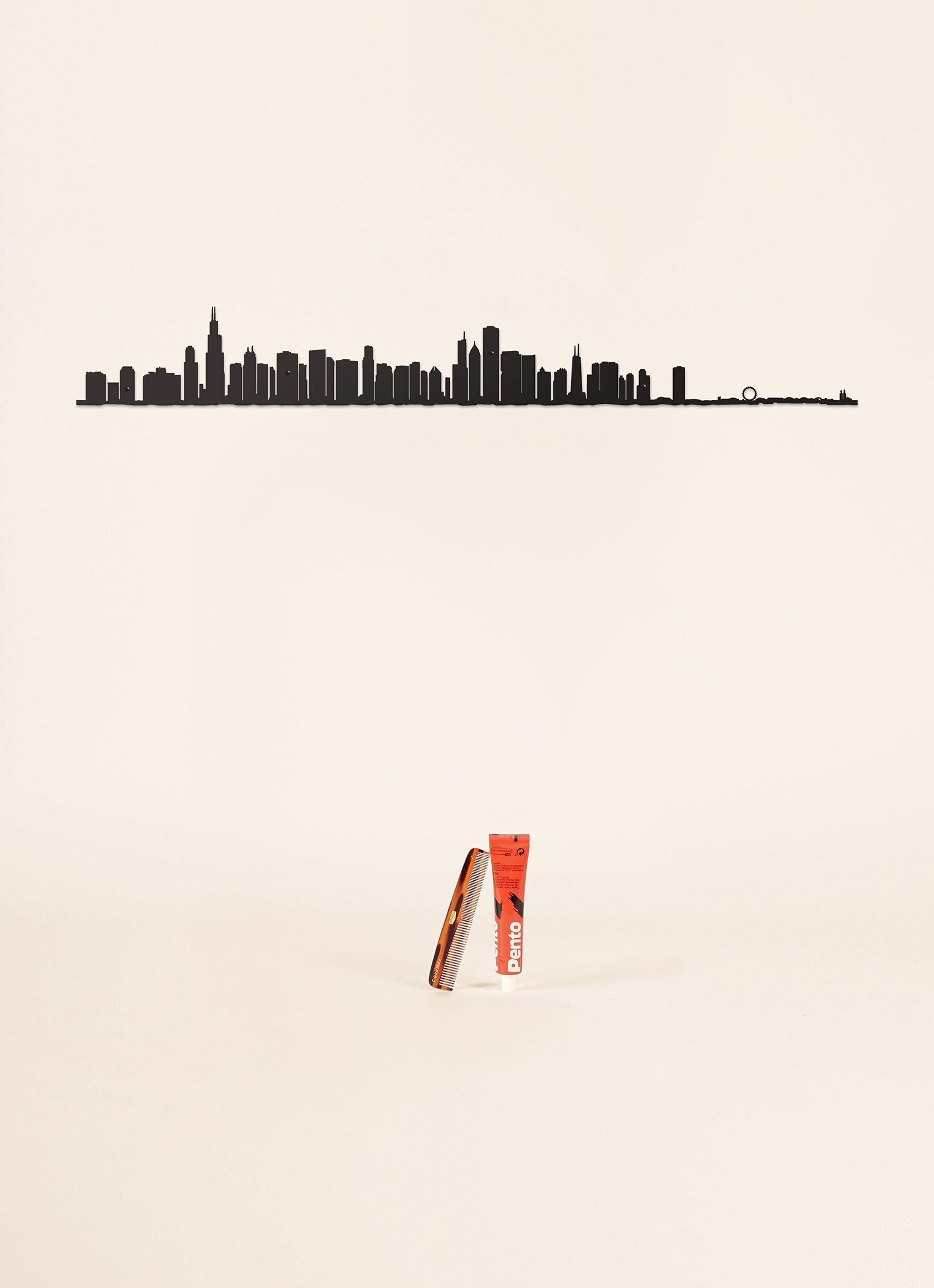 Chicago - Black Large Size (1,25m)