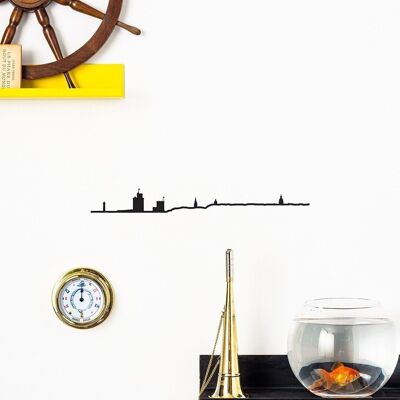 Skyline - La Rochelle  -  Black