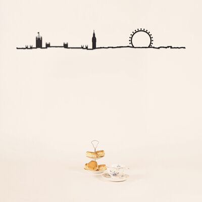 Wall Decoration - London - Black Large Size (1.25m)