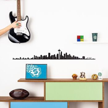 Skyline - Seattle - Black Mini Size (19cm) 10