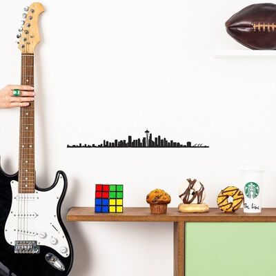 Skyline - Seattle - Black Mini Size (19cm)