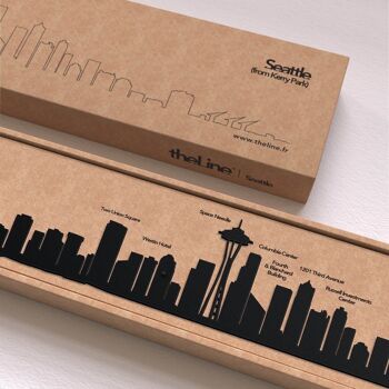 Skyline - Seattle - Black Mini Size (19cm) 4