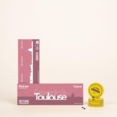 Decoración de pared - Toulouse - Negro Tamaño Mini (19cm)
