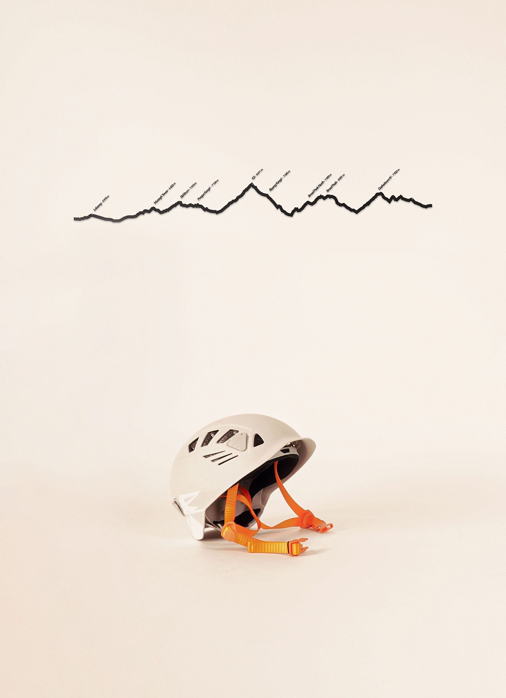 Decorazione murale K2 - Nera