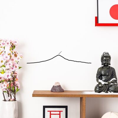 Wall decoration - Mount Fuji - Black