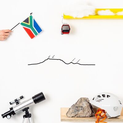 Décoration murale - Table Mountain - Black