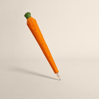 Le stylo carotte en bois 2
