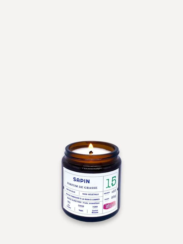 Candela profumata in cera di soia N°15 - 90Gr