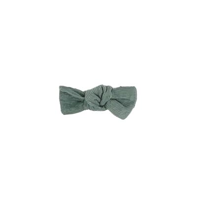 Barrette Jude Velours vert de gris