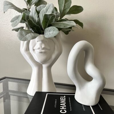Face Vase Planter | Home decor | Vase | Nordic Plant Pot