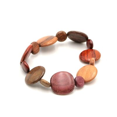 Jasmina multicolored wood bracelet