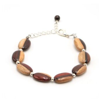 Bracelet bois multicolore Tea 3